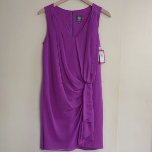 Vince camuto hyacinth ruched dress NWT